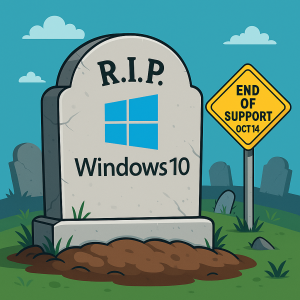 🚨 Windows 10 Support Ends Next Month – Is Your Business Ready? 🚨